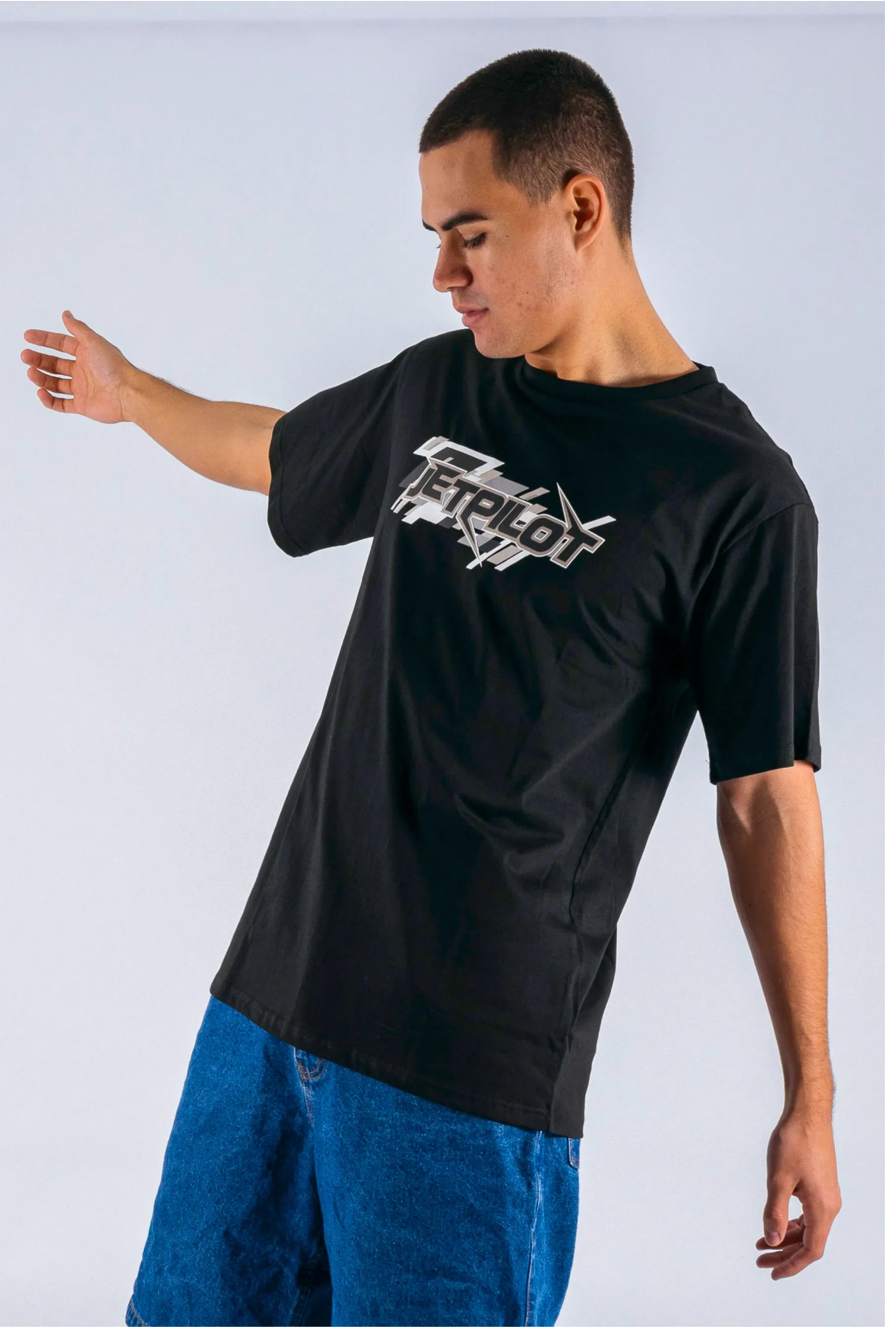 Jetpilot Raptor 2 Tee - Black - Image 3
