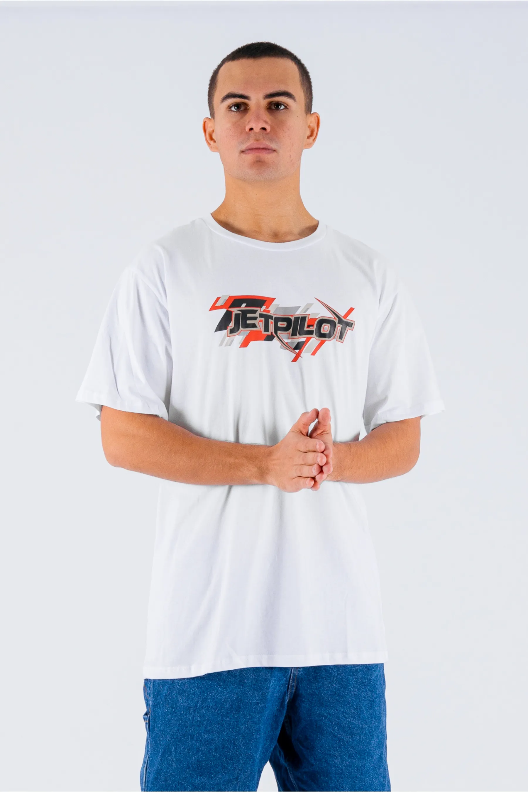 Jetpilot Raptor 2 Tee - White - Image 3