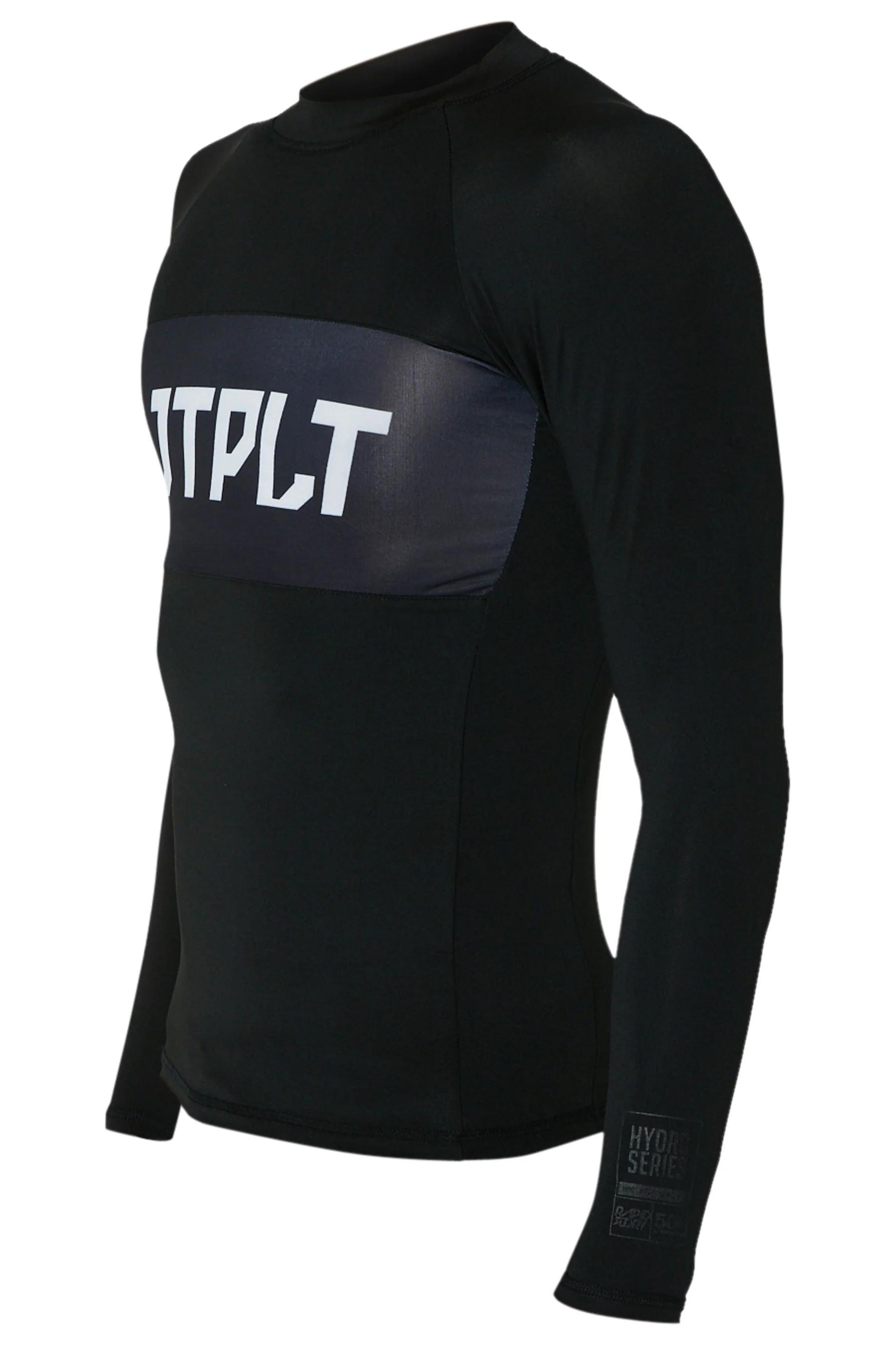 Jetpilot Rx Vault Mens Long Sleeve Rashie - Black - Image 2