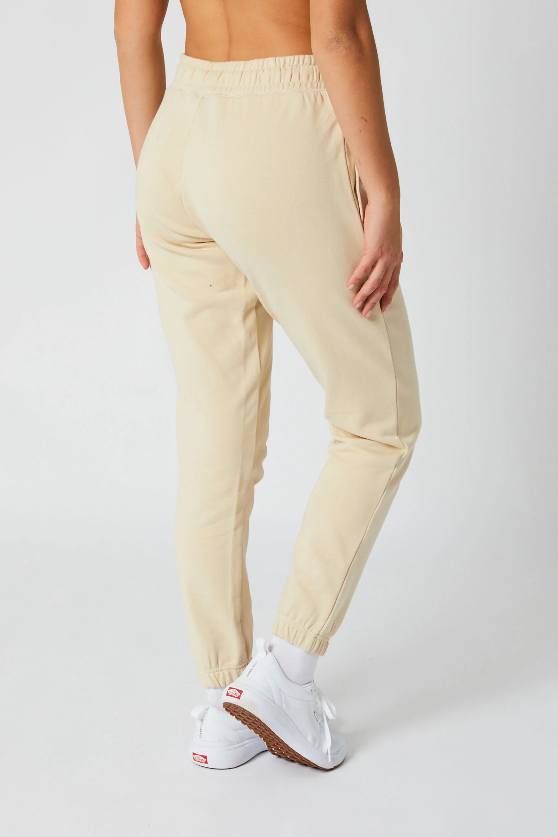Jetpilot Simple Ladies Trackpant - Tan - Image 4