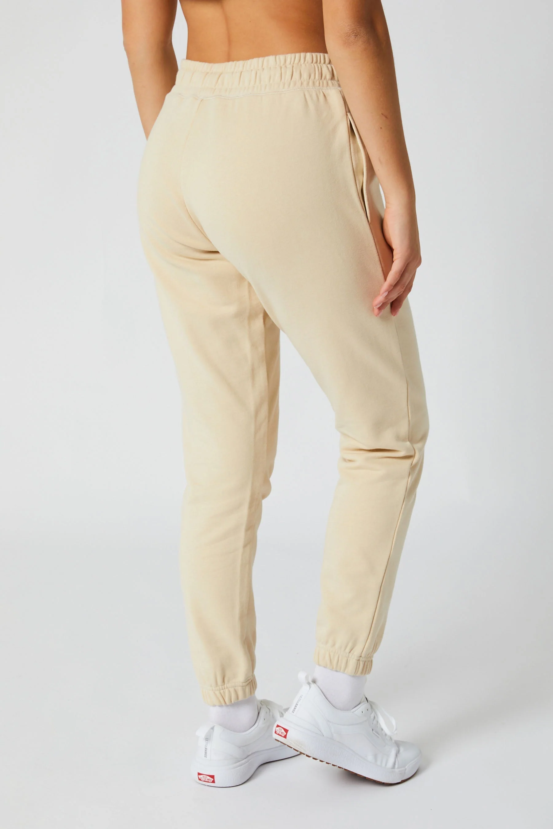 Jetpilot Simple Ladies Trackpant - Tan - Image 5
