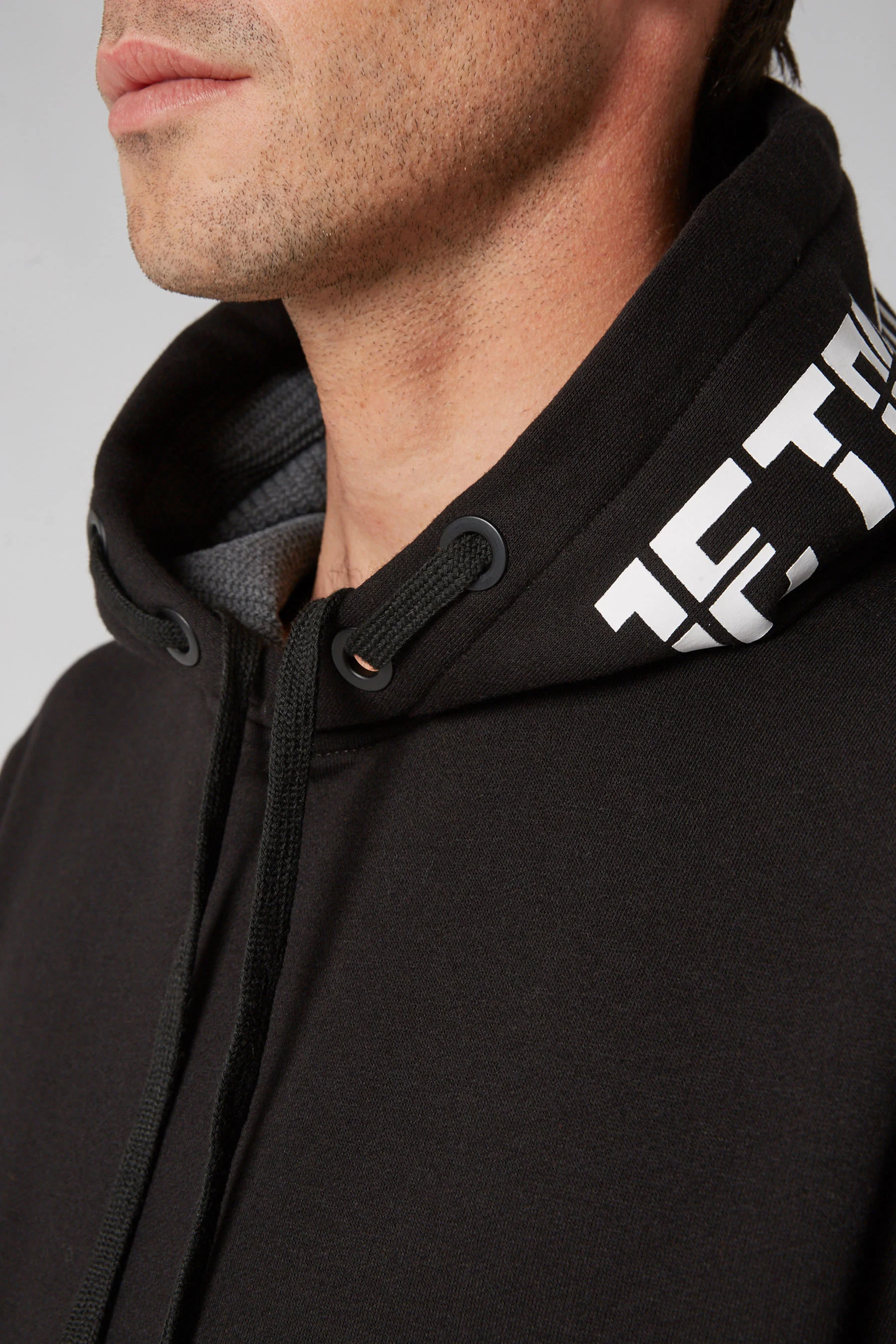 Jetpilot Sparked Mens Pullover Hoodie - Black/White - Image 5