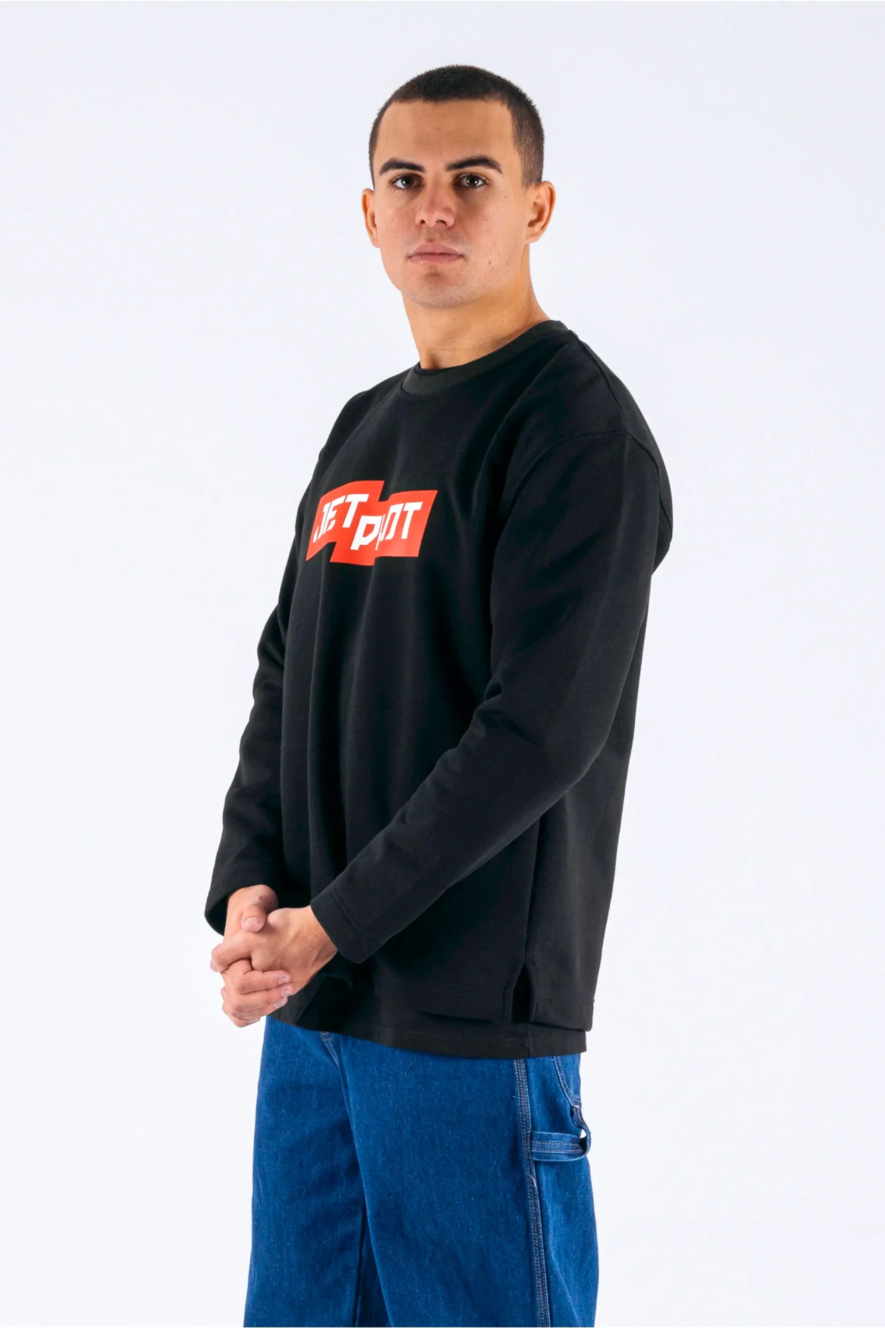 Jetpilot Staple Crew - Black - Image 4