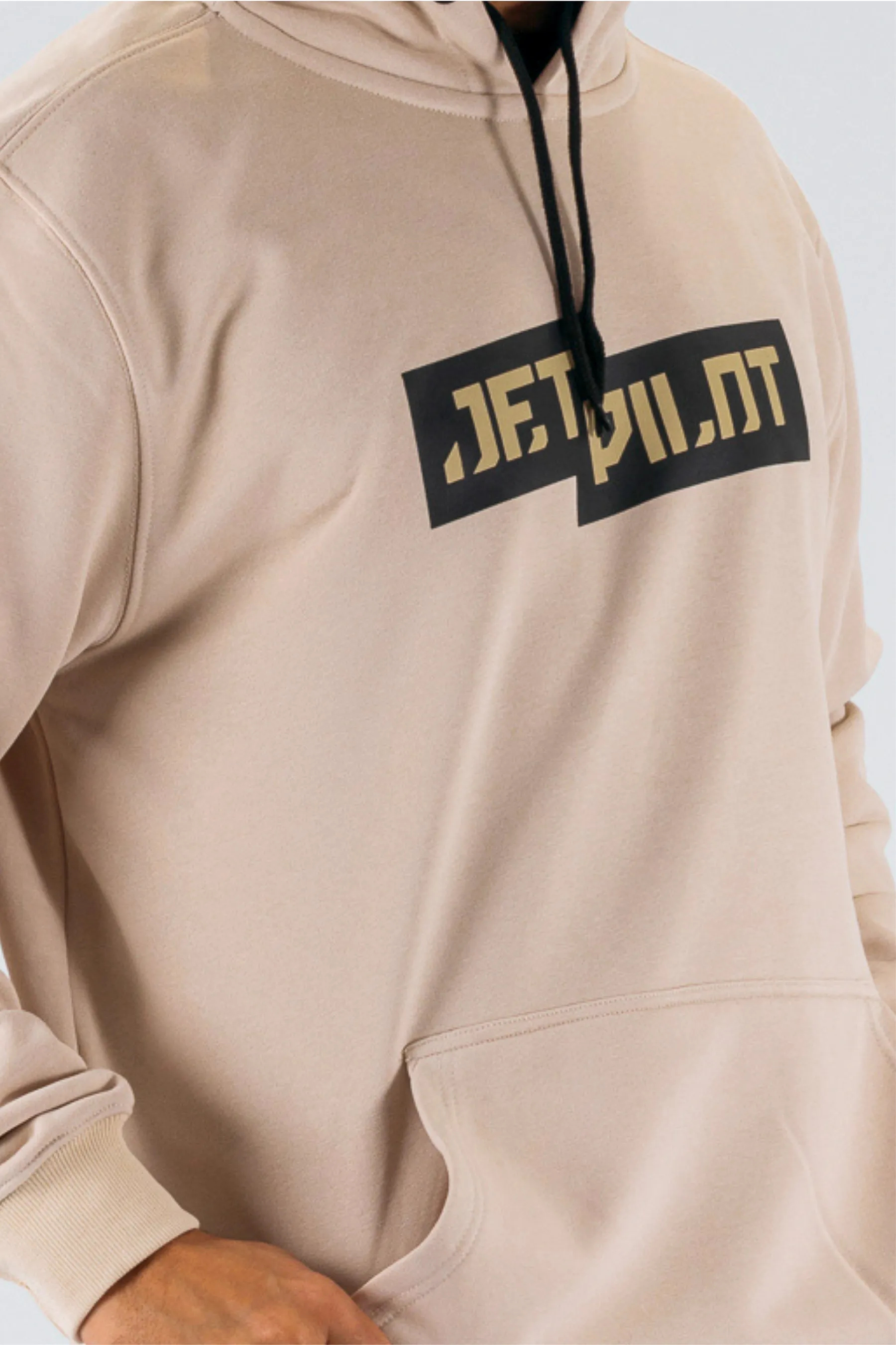 Jetpilot Staple Hoodie - Cement - Image 5