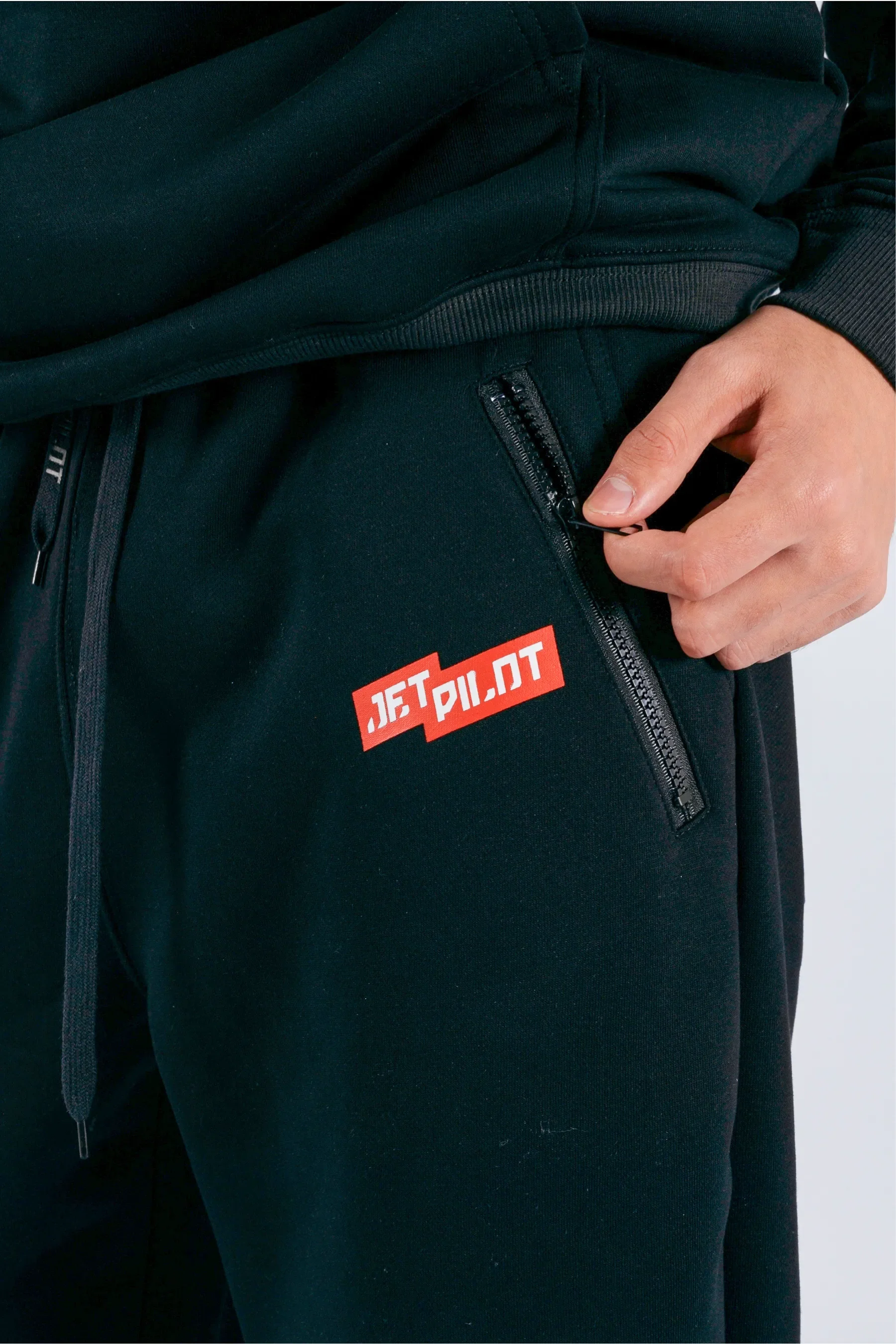 Jetpilot Staple Trackpant - Black - Image 5