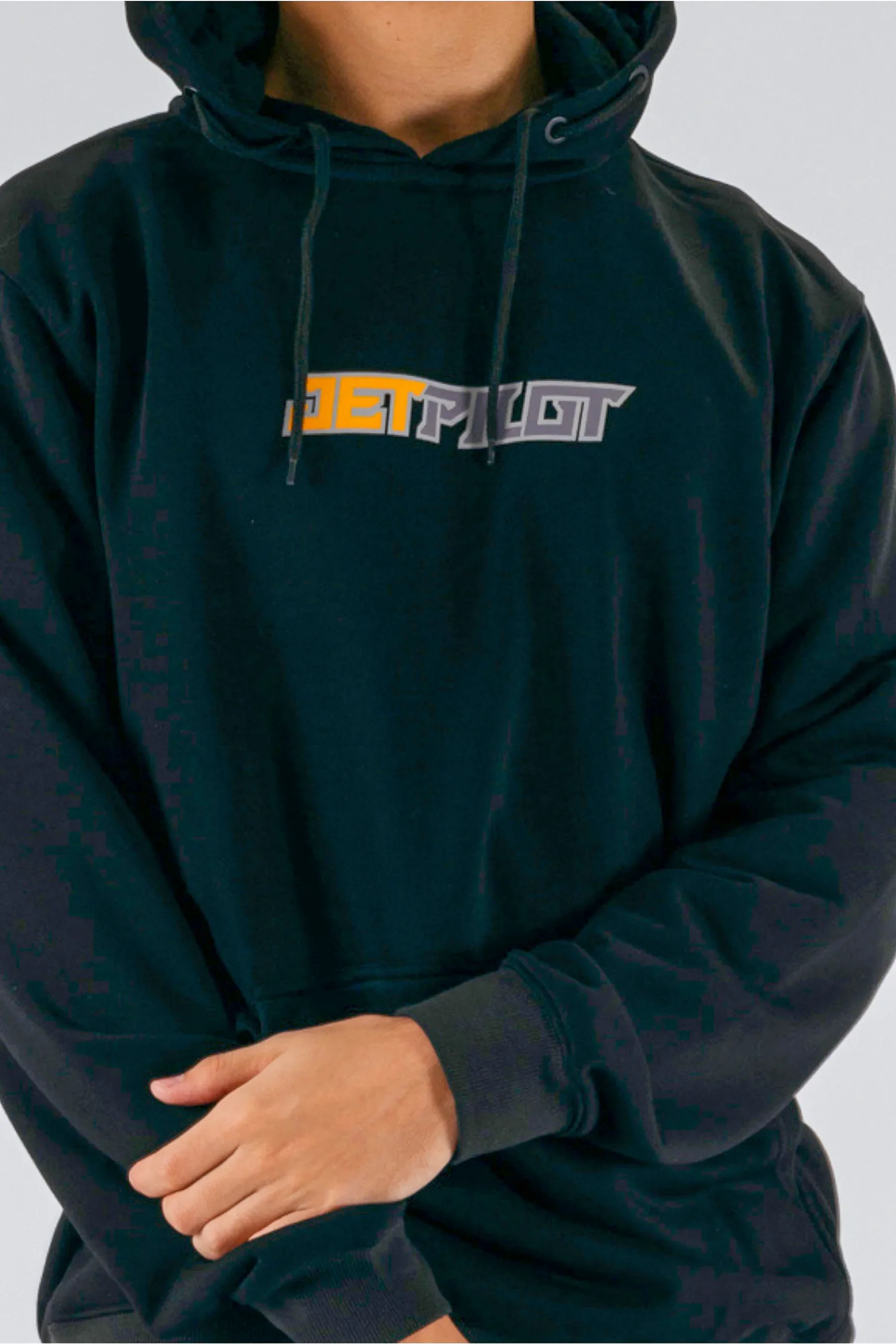 Jetpilot Stickered Pullover - Black - Image 5