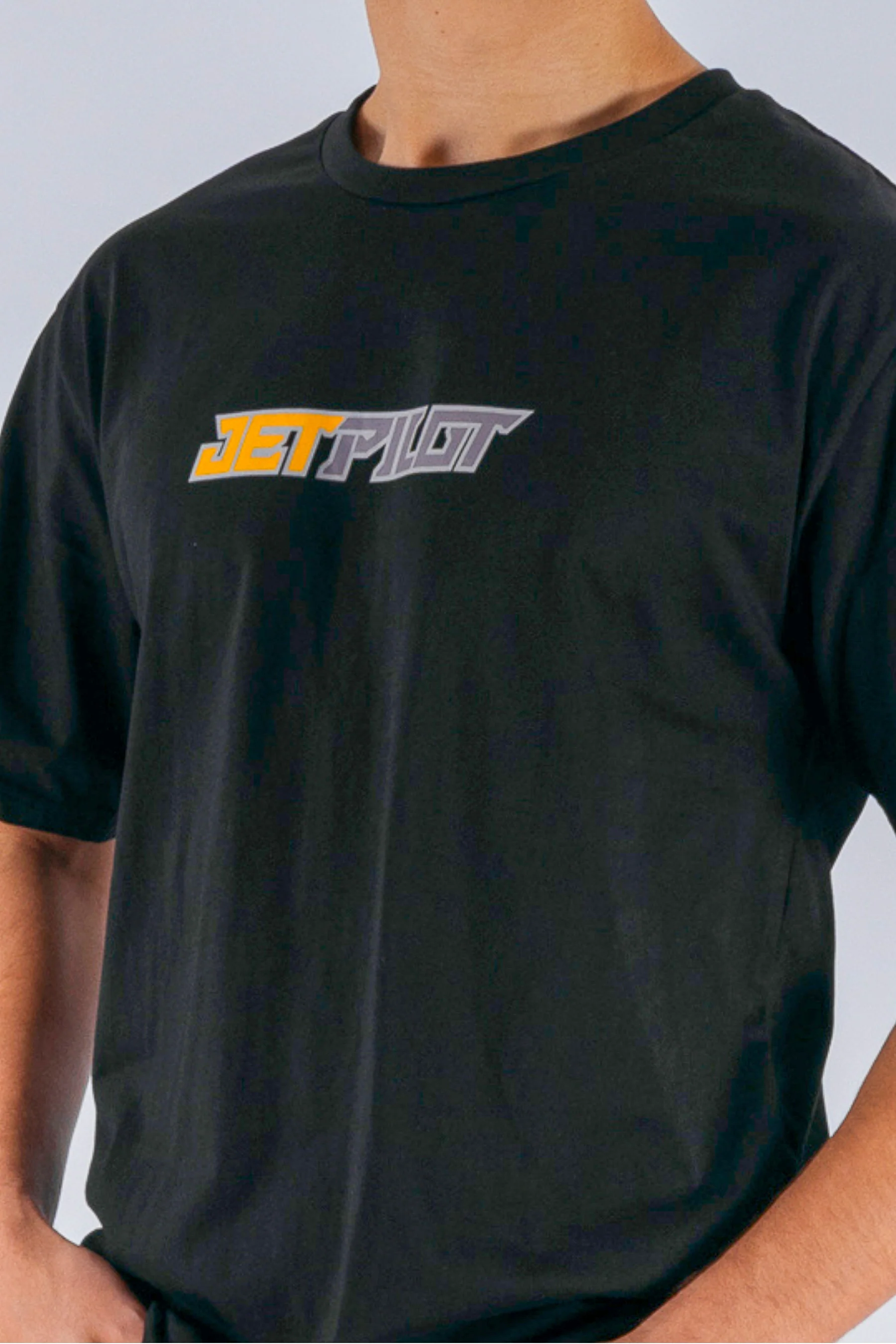 Jetpilot Stickered Tee - Black/Multi - Image 5