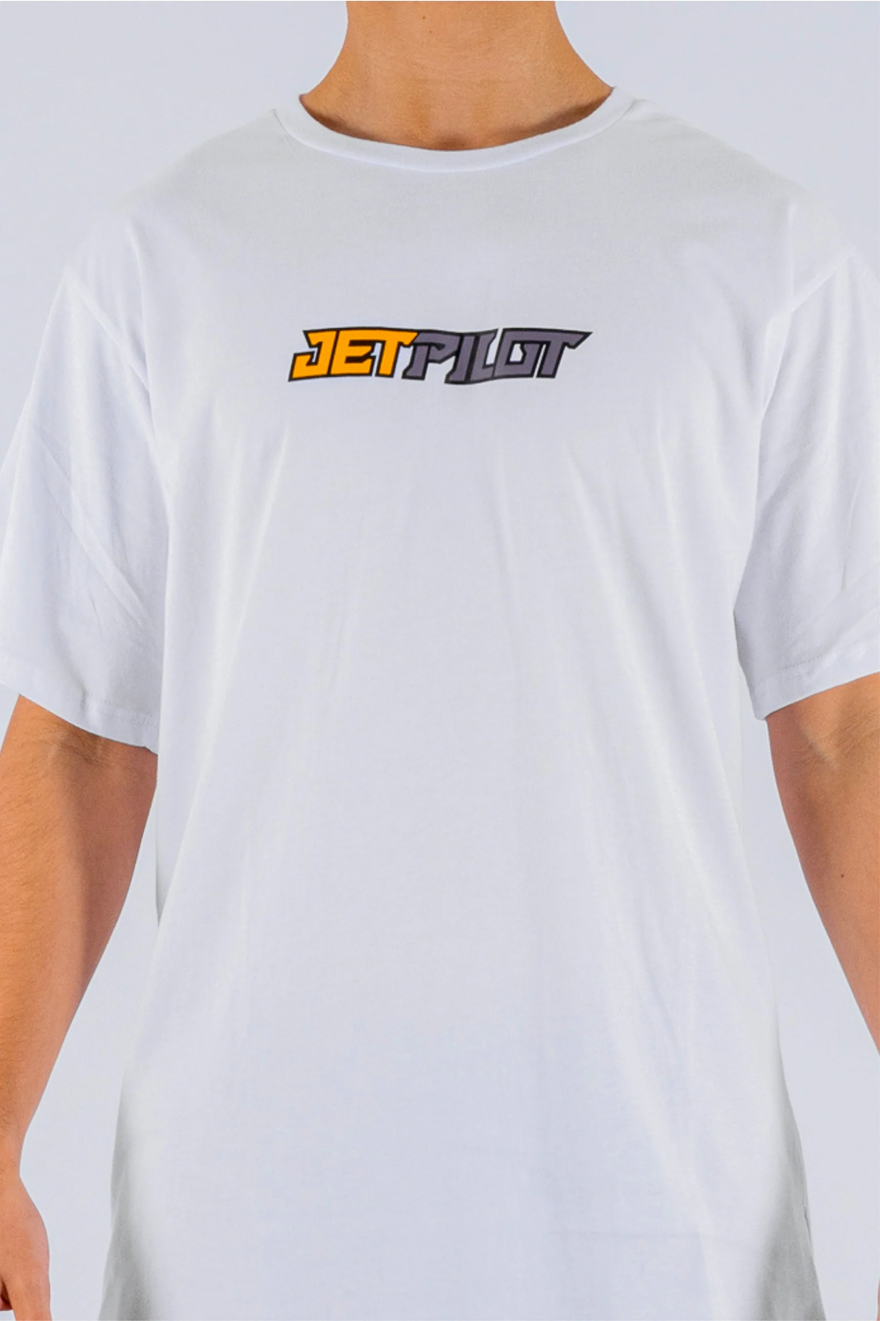 Jetpilot Stickered Tee - White - Image 5