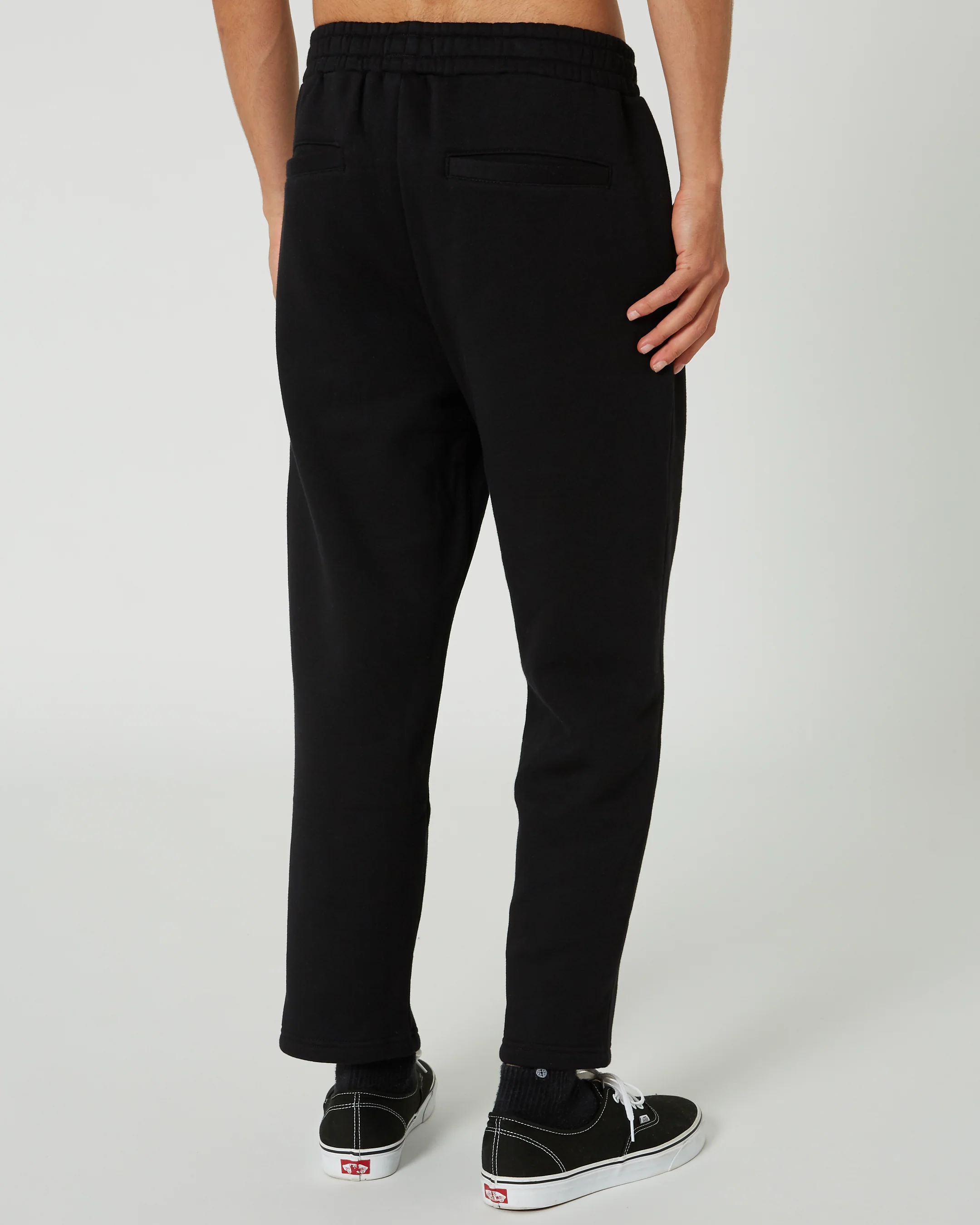 Jetpilot Straight Mens Trackpant - Black - Image 6