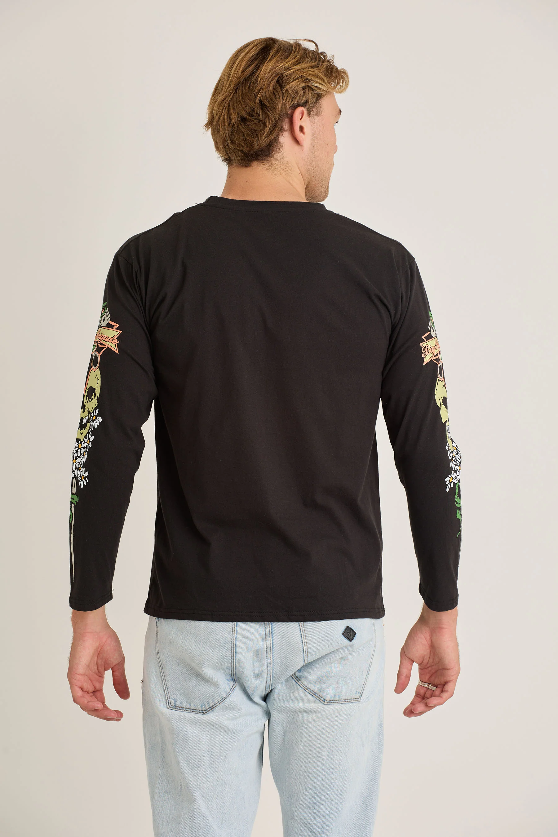 Jetpilot Stung Mens L/S Tee - Black - Image 4