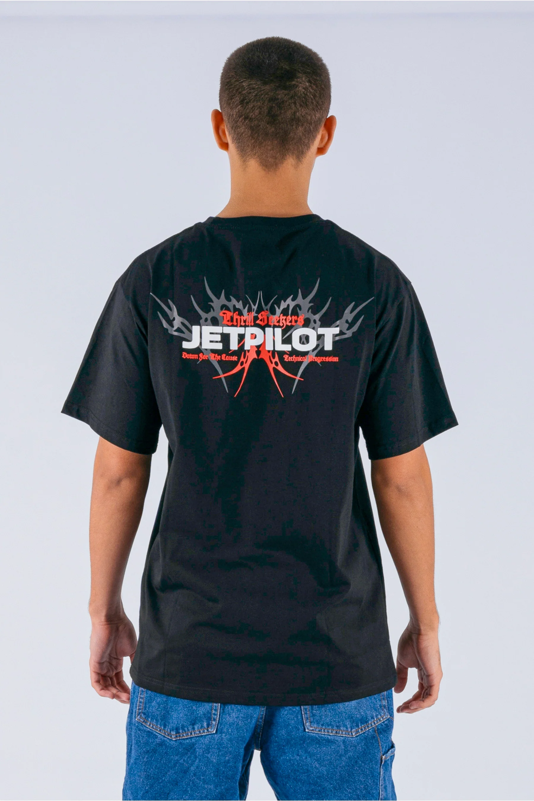 Jetpilot Terminal Tee - Black - Image 4