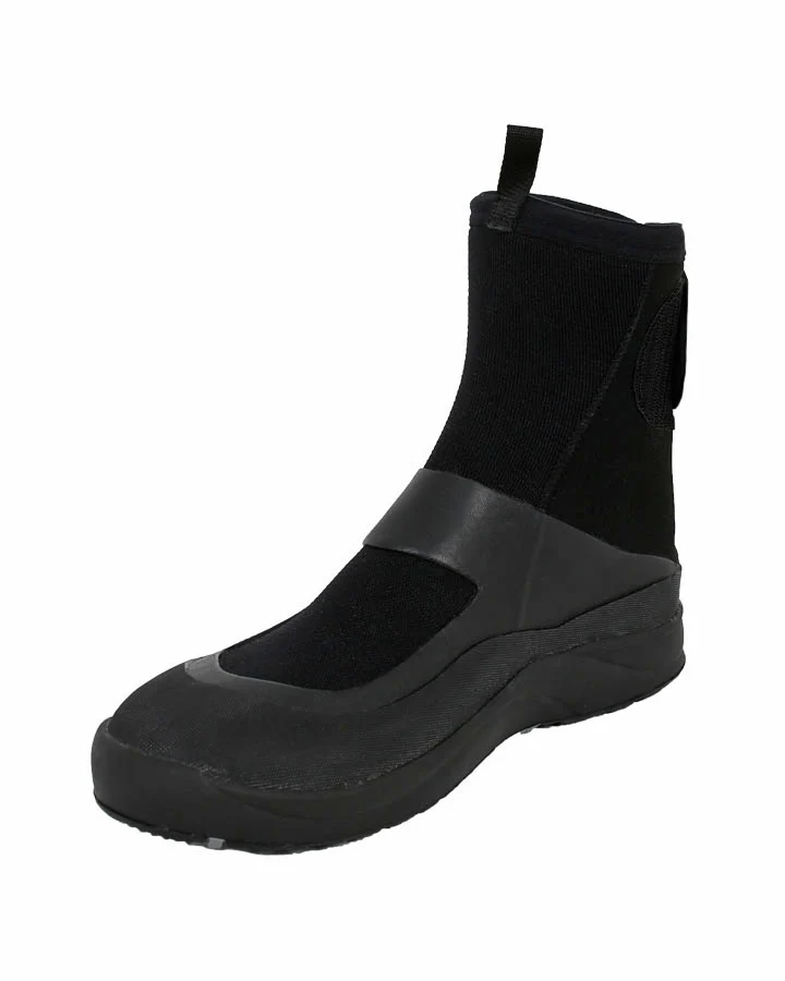 Jetpilot Mens Turbo Rear Zip Neo Boots - Black - Image 9