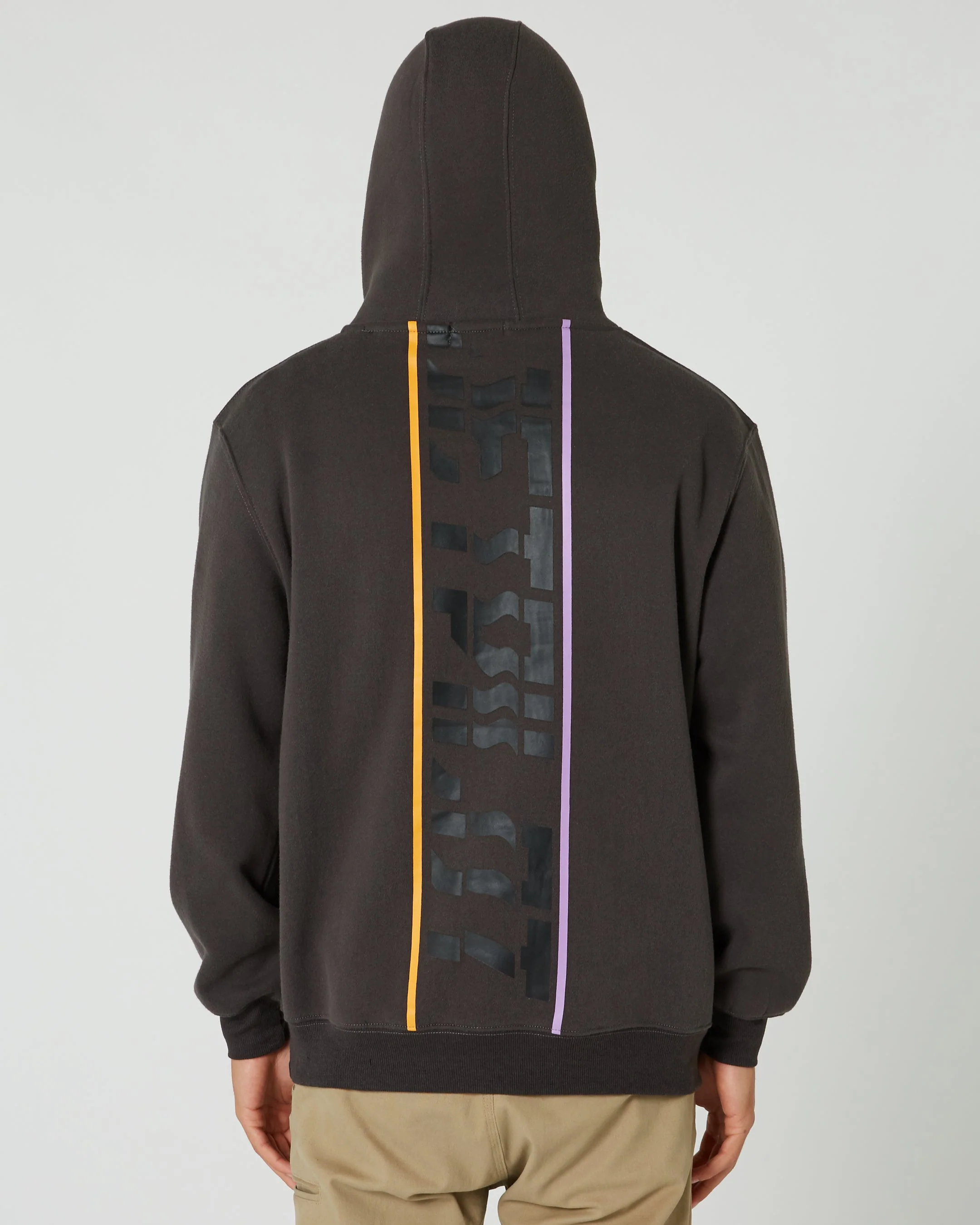 Jetpilot United Mens Pullover Hoodie - Charcoal - Image 8