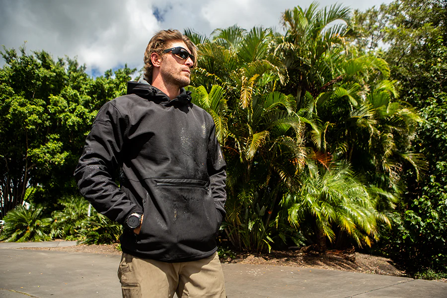 Jetpilot Utility Mens Hoodie - Black - Image 10