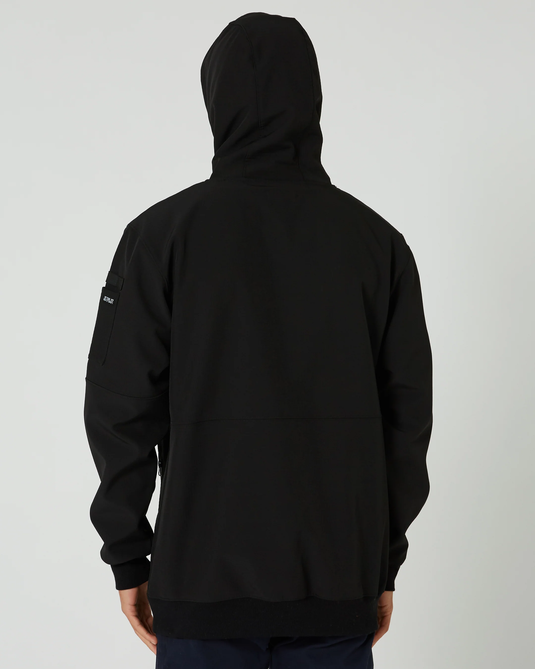Jetpilot Utility 2 Mens Pullover Hoodie - Black - Image 5