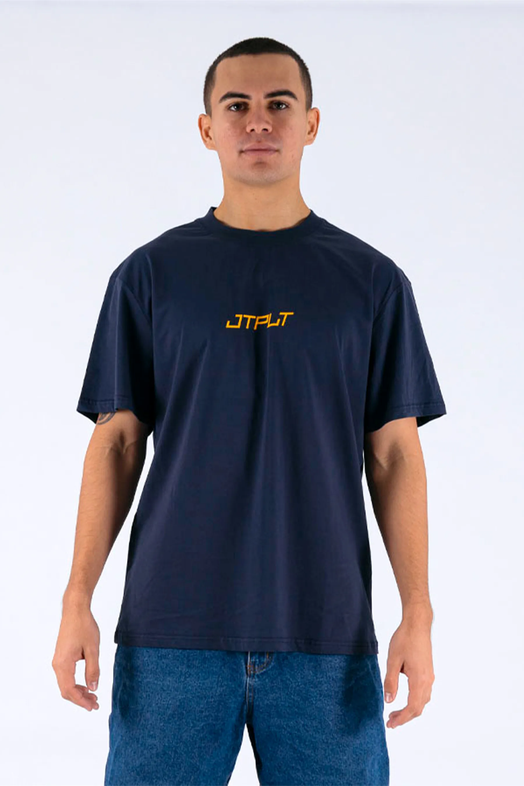 Jetpilot Vault Staple Tee - Dark Blue