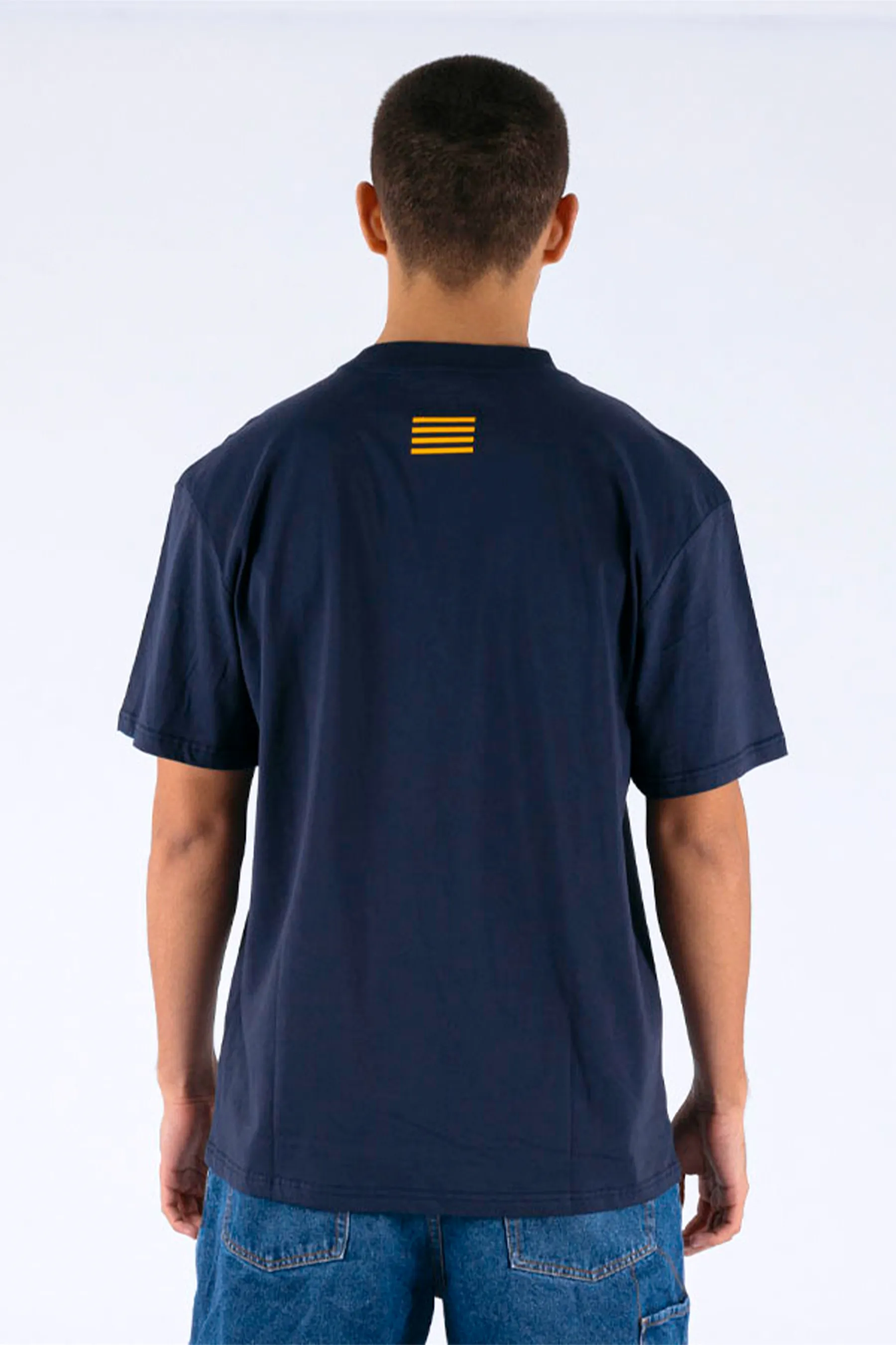 Jetpilot Vault Staple Tee - Dark Blue - Image 2
