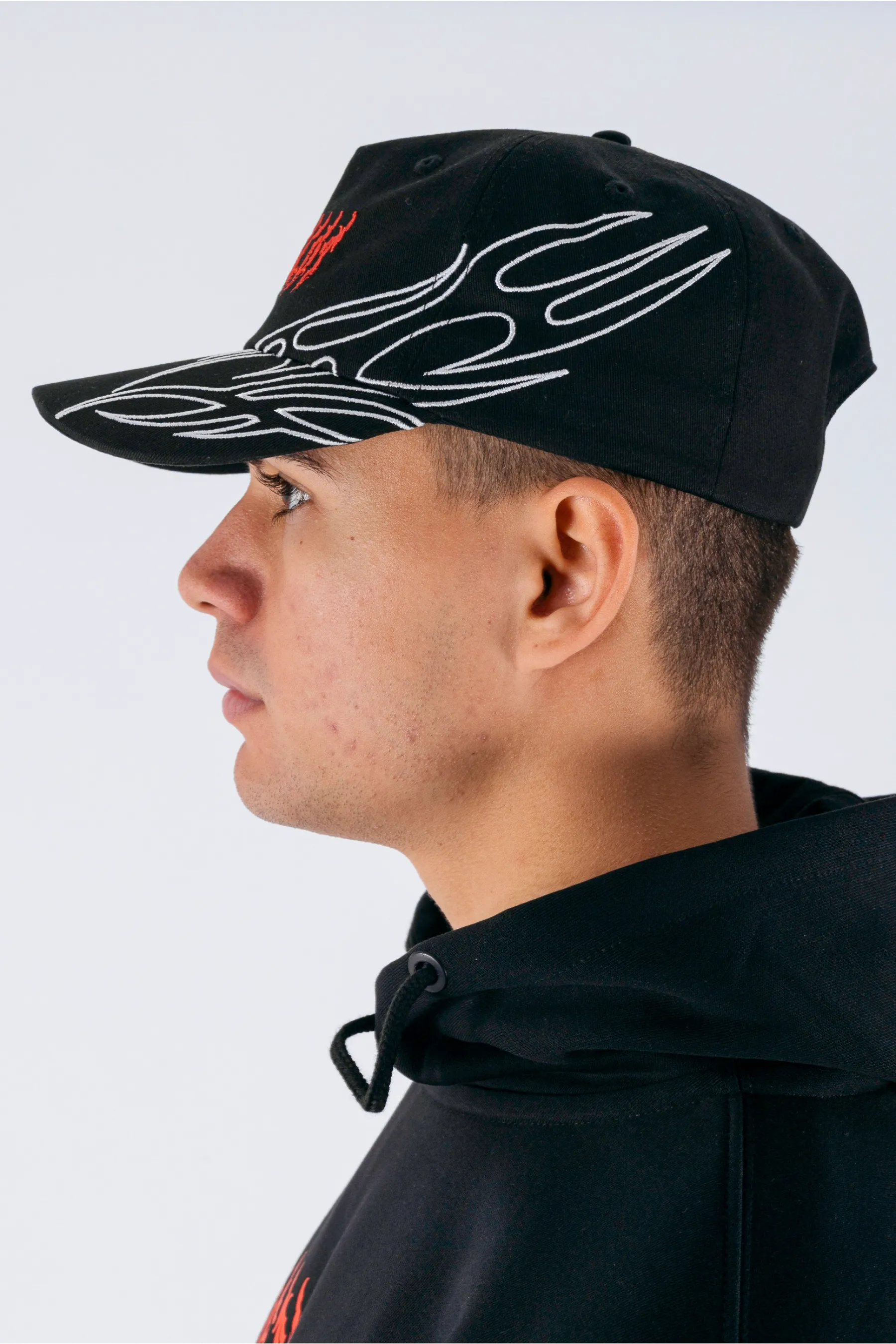 Jetpilot Vine Snapback Cap - Black - Image 5