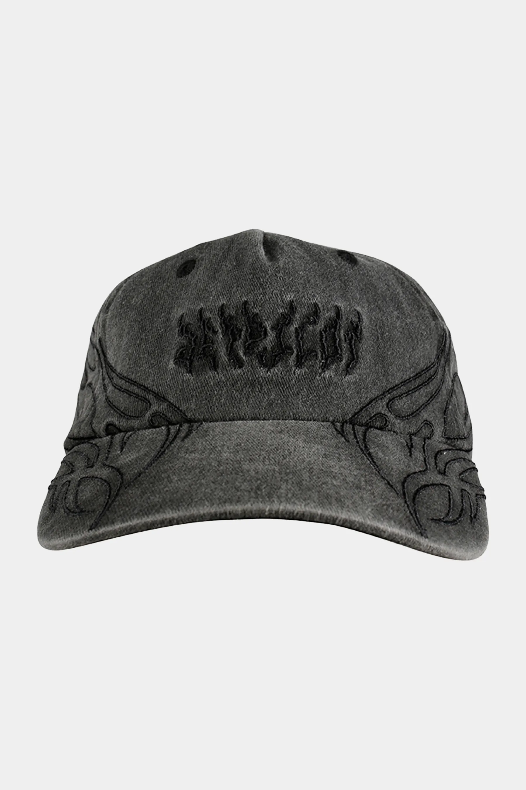 Jetpilot Vine Snapback Cap - Washed Black