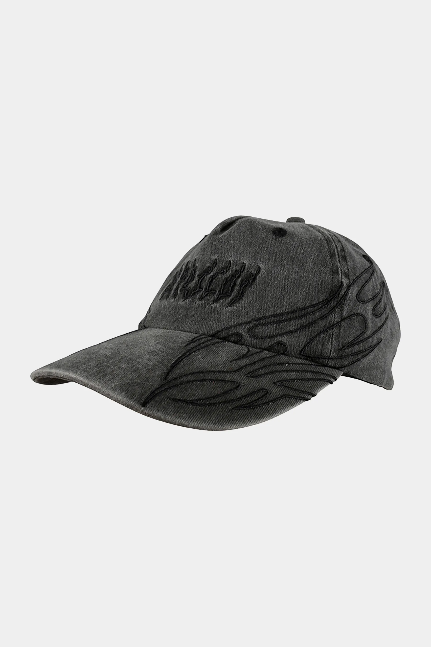 Jetpilot Vine Snapback Cap - Washed Black - Image 3